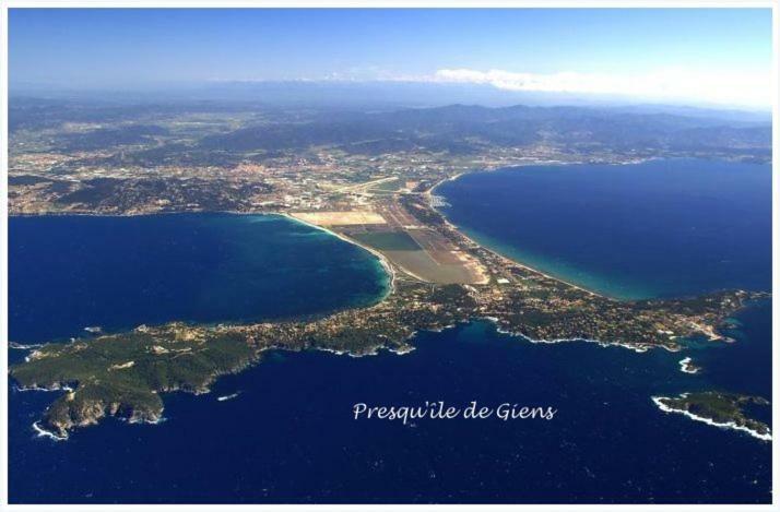Plage A 400 M Studio Tout Confort Terrasse Clim Parking 히에레 외부 사진